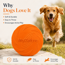 FlyPaw flying disc for dogs in 15 cm, 18 cm and 22 cm sizes