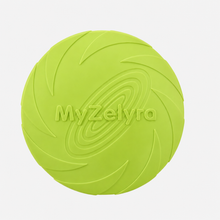 FlyPaw soft flying disc for dogs in green