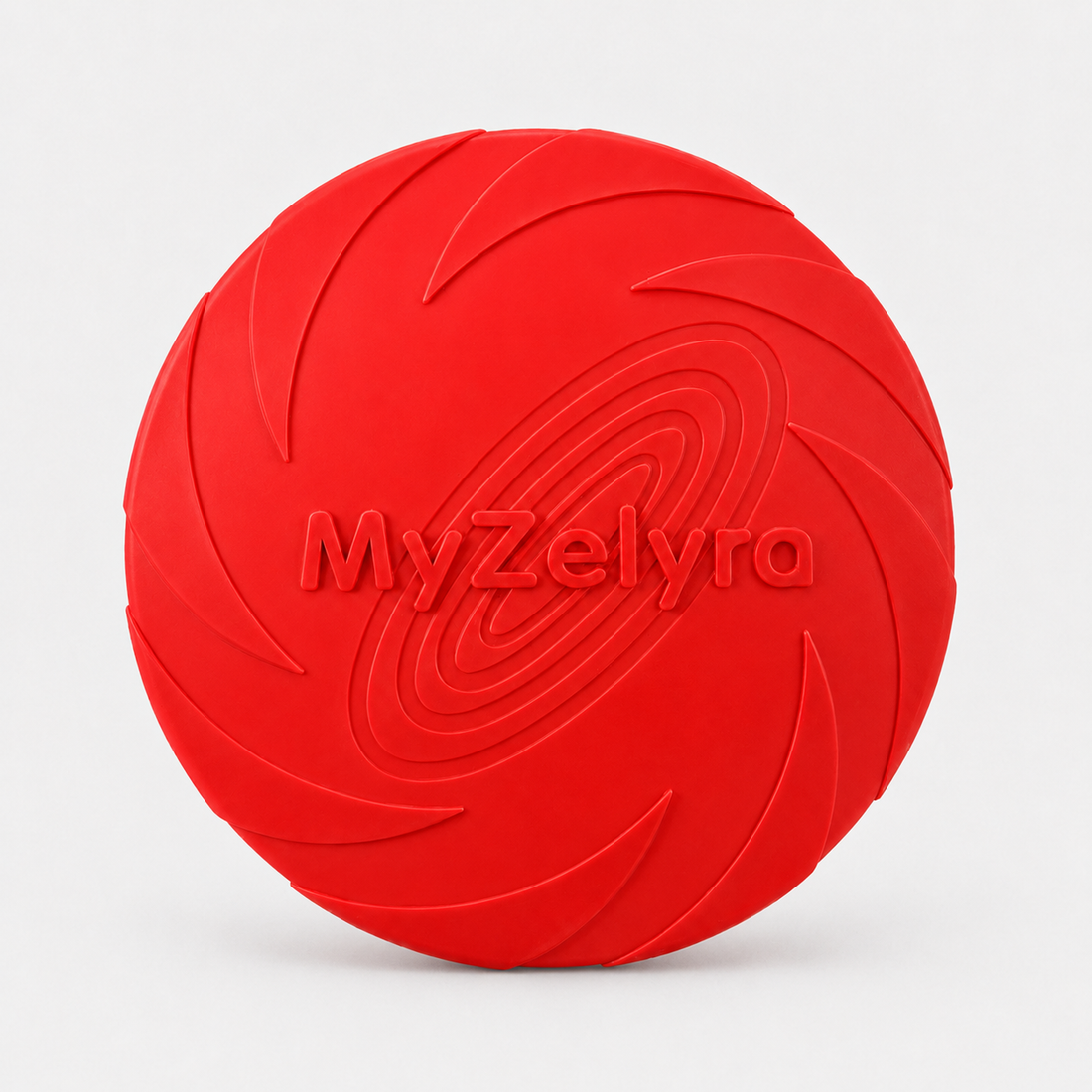 FlyPaw soft flying disc for dogs in blue