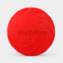 FlyPaw soft flying disc for dogs in blue