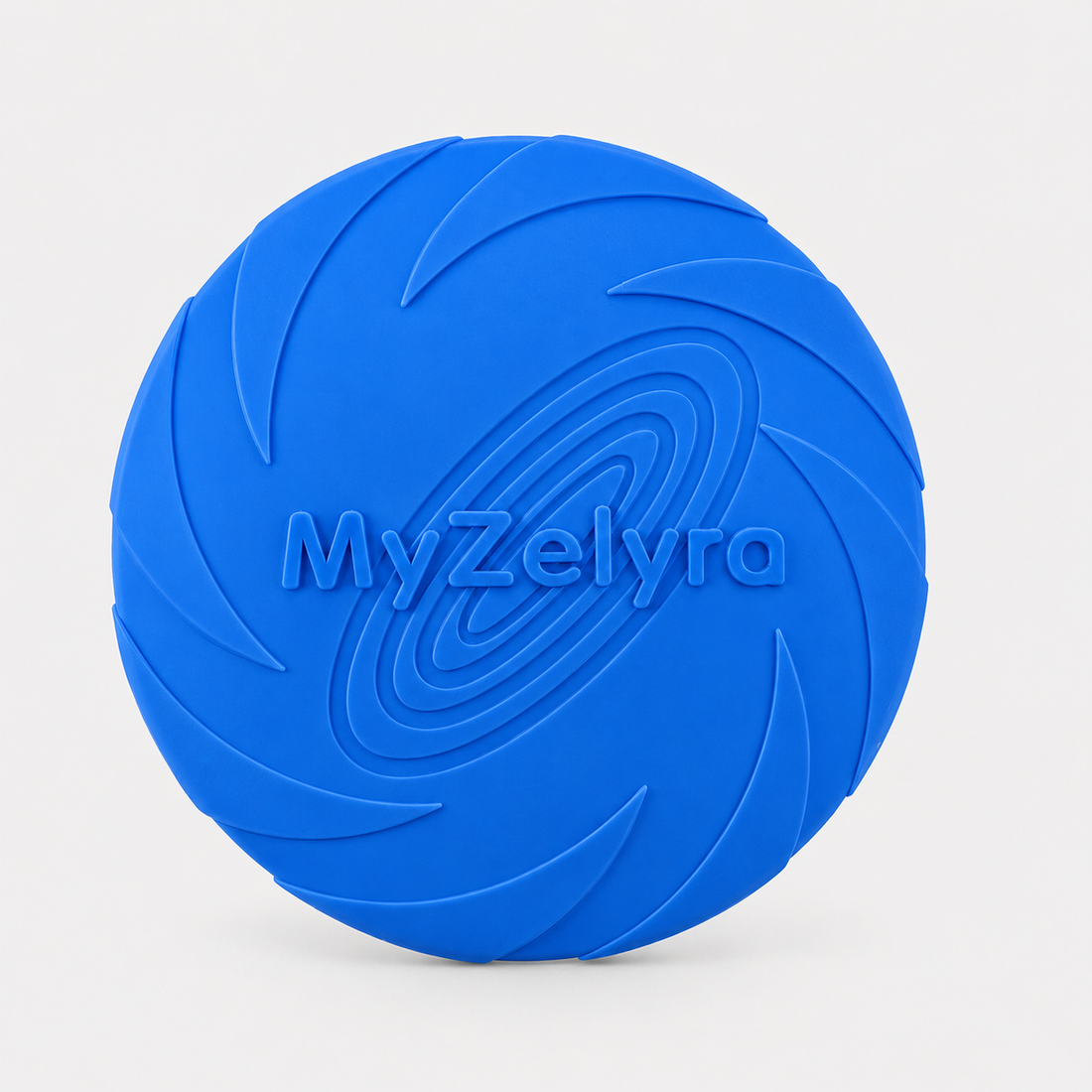 FlyPaw soft flying disc for dogs in red